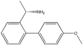 (1S)-1-[2-(4-METHOXYPHENYL)PHENYL]ETHYLAMINE Struktur