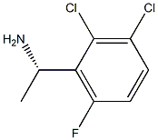 (1S)-1-(2,3-DICHLORO-6-FLUOROPHENYL)ETHYLAMINE Struktur