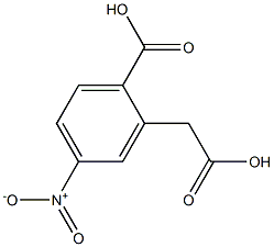 2-(CARBOXYMETHYL)-4-NITROBENZOIC ACID Struktur