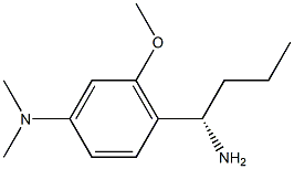 [4-((1S)-1-AMINOBUTYL)-3-METHOXYPHENYL]DIMETHYLAMINE Struktur