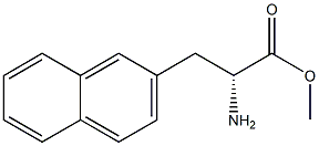 METHYL (2R)-2-AMINO-3-(2-NAPHTHYL)PROPANOATE Struktur