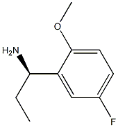 (1R)-1-(5-FLUORO-2-METHOXYPHENYL)PROPYLAMINE Struktur