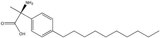 (2S)-2-AMINO-2-(4-DECYLPHENYL)PROPANOIC ACID Struktur