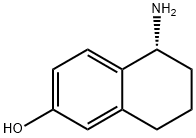 (5R)-5-AMINO-5,6,7,8-TETRAHYDRONAPHTHALEN-2-OL Struktur