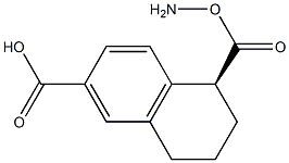 (1S)-1-AMINO-1,2,3,4-TETRAHYDRONAPHTHALENE-1,6-DICARBOXYLIC ACID Struktur