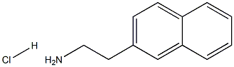 2-(2-NAPHTHYL)ETHANAMINE HYDROCHLORIDE Struktur