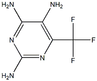 6-(TRIFLUOROMETHYL)PYRIMIDINE-2,4,5-TRIAMINE Struktur