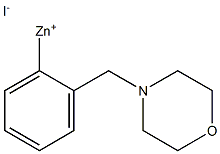 2-[(4-MORPHOLINO)METHYL]PHENYLZINC IODIDE Struktur