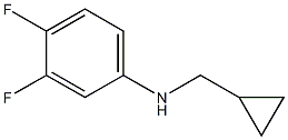 (1S)(3,4-DIFLUOROPHENYL)CYCLOPROPYLMETHYLAMINE Struktur