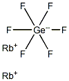 RUBIDIUM HEXAFLUOROGERMANATE Struktur