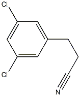 3-(3,5-DICHLORO-PHENYL)-PROPIONITRILE Struktur