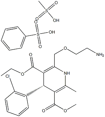 LEVAMLODIPINE BESYLATE Struktur