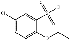 5-CHLORO-2-ETHOXY-BENZENESULFONYL CHLORIDE Struktur