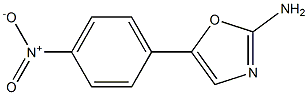 5-(4-NITRO-PHENYL)-OXAZOL-2-YLAMINE Struktur