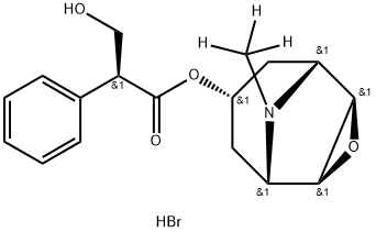 SCOPOLAMINE-D3 HYDROBROMIDE Struktur