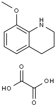 8-METHOXY-1,2,3,4-TETRAHYDRO-QUINOLINE OXALATE Struktur