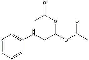 DIACETOXYETHYLANILINE Struktur