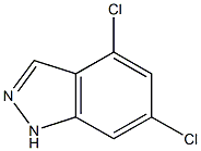 4,6-DICHLORO-1H-INDAZOLE Struktur