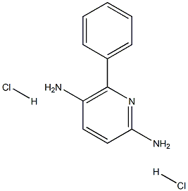 2,5-DIAMINO-6-PHENYLPYRIDINE DIHYDROCHLORIDE Struktur