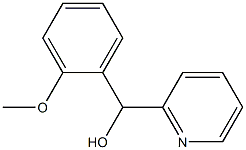 2-METHOXYPHENYL-(2-PYRIDYL)METHANOL Struktur