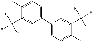 4,4'-DIMETHYL-3,3'-BIS(TRIFLUOROMETHYL)-1,1'-BIPHENYL Struktur