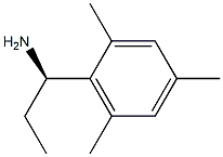 (1R)-1-(2,4,6-TRIMETHYLPHENYL)PROPYLAMINE Struktur