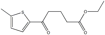 ETHYL 5-(5-METHYL-2-THIENYL)-5-OXOVALERATE Struktur