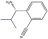 2-((1S)-1-AMINO-2-METHYLPROPYL)BENZENECARBONITRILE Struktur