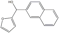 2-FURYL-(2-NAPHTHYL)METHANOL Struktur