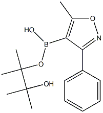 5-METHYL-3-PHENYL-ISOXAZOLE-4-BORONIC ACID PINACOL ESTER Struktur