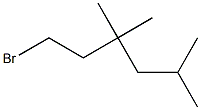 1-BROMO-3,3,5-TRIMETHYLHEXANE Struktur