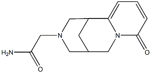 2-(6-OXO-7,11-DIAZATRICYCLO[7.3.1.0~2,7~]TRIDECA-2,4-DIEN-11-YL)ACETAMIDE Struktur