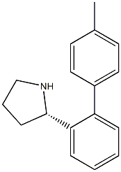 (2S)-2-[2-(4-METHYLPHENYL)PHENYL]PYRROLIDINE Struktur