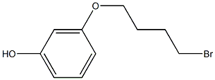 3-(4-BROMO-BUTOXY)-PHENOL Struktur