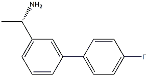 (1S)-1-[3-(4-FLUOROPHENYL)PHENYL]ETHYLAMINE Struktur