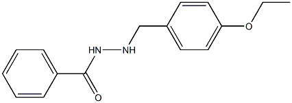 N'-(4-ETHOXYBENZYL)BENZOHYDRAZIDE Struktur