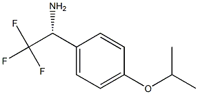 (1R)-2,2,2-TRIFLUORO-1-[4-(METHYLETHOXY)PHENYL]ETHYLAMINE Struktur