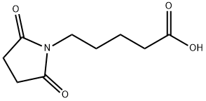 5-(2,5-DIOXOPYRROLIDIN-1-YL)PENTANOIC ACID Struktur