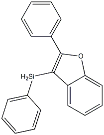 2-PHENYL-3-PHENYLSELANYL-BENZOFURAN Struktur