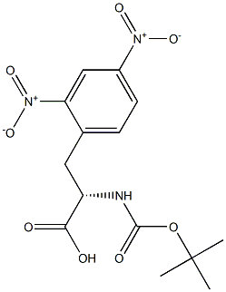 BOC-D-2,4-DINITROPHE Struktur