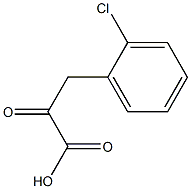 3-(2-CHLOROPHENYL)-2-OXO-PROPIONIC ACID Struktur