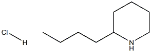 2-BUTYLPIPERIDINE HYDROCHLORIDE Struktur