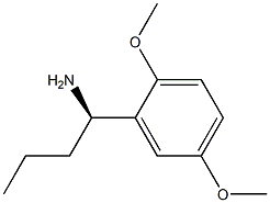 (1R)-1-(2,5-DIMETHOXYPHENYL)BUTYLAMINE Struktur