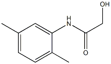 N-(2,5-DIMETHYLPHENYL)-2-HYDROXYACETAMIDE Struktur