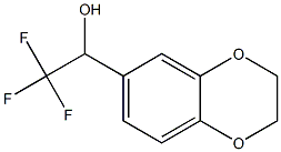 1-(2,3-DIHYDRO-1,4-BENZODIOXIN-6-YL)-2,2,2-TRIFLUOROETHANOL Struktur