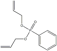 DIALLYL BENZENEPHOSPHONATE Struktur