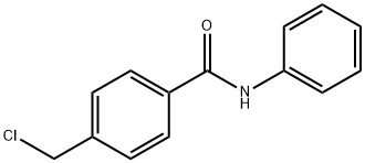 4-(CHLOROMETHYL)-N-PHENYLBENZAMIDE Struktur