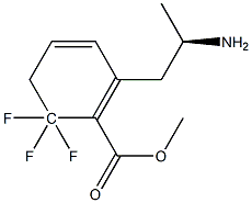 METHYL 3,3,3-TRIFLUORO-2-PHENYLALANINATE Struktur