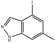 4-IODO-6-METHYL-(1H)INDAZOLE Struktur