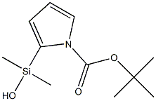 (N-BOC-2-PYRROLYL)DIMETHYLSILANOL Struktur